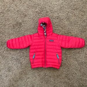 Patagonia nano puff reversible children’s jacket with hood
